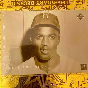 Jackie Robinson baseball card